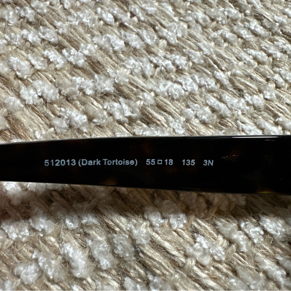 Coach Dark Tortoise Sunglass Frames only - image 7